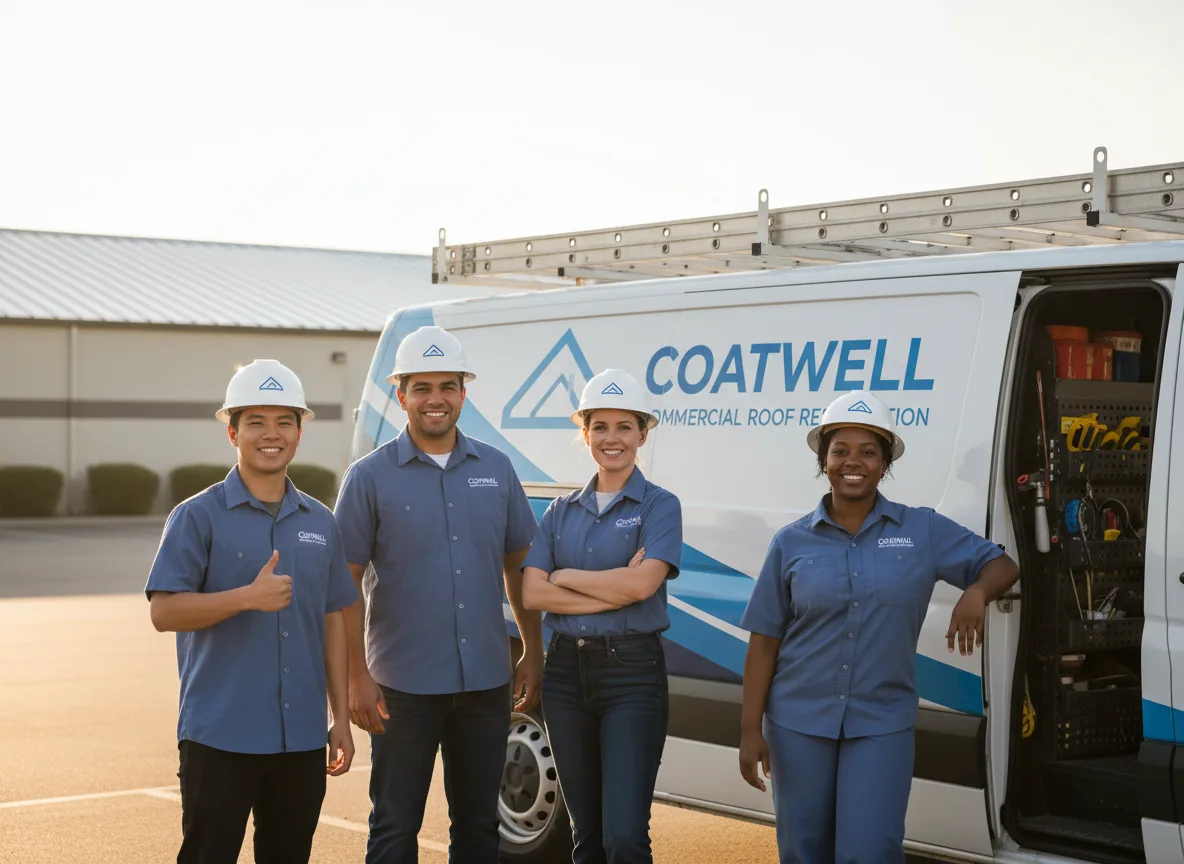 Commercial roof coating company in Laurel Springs, NC
